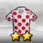 Polka Dot Jersey (Difficult)    - Finish the Tour de France in Difficult mode with one of your riders being the best climber  
