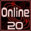 20 online matches