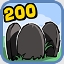 Grave Digger - Kill a total of 200 worms (all game modes count)