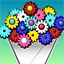 Bouquet - Create 100 total flower matches in games of Flowerz.