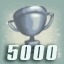 5000 Score Achievement