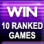 10 Ranked Wins - You need to win 10 ranked games online for this achievement.