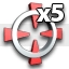 Crackshot - Get a X5 combo multiplier in a shooting gallery.