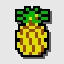 Pineapple - Obtain the Pineapple that appears after dropping 2 rocks in a certain Round.
