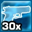 Cowboy - Accumulate 30 kills using pistols in any level.