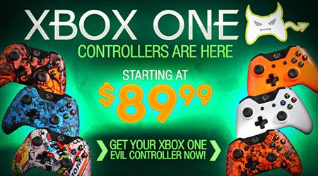 Evil Controllers - Custom Xbox One Controllers