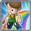 Acrobatic Feats - Produce a rainbow while jumping and climb it.