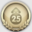 25 Levels Up - Raise fitness level by 25