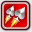 Rockets in My Pocket - Aggressively bet your pocket aces on any round and win the Showdown.