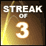 Streak of 3 Ranked Wins