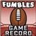 Game Record Forced Fumbles