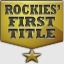 Rockies' First Title