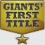 Giants' First Title