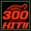 300 HITS Achievement