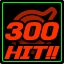 300 HITS Achievement