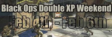 Black Ops Double XP Weekend