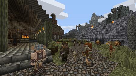 Minecraft Skyrim Edition Xbox 360