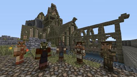 Minecraft Skyrim Edition Xbox 360