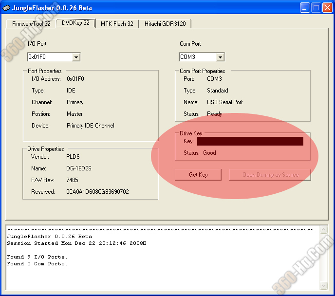 N00B Guide Flashing LiteOn with JungleFlasher & VIA Card Difficulty